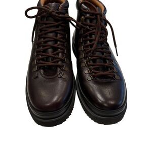 NEW Allen Edmonds NEW Men's Knox Leather Sneaker Boots Dark Brown - Size 11 D